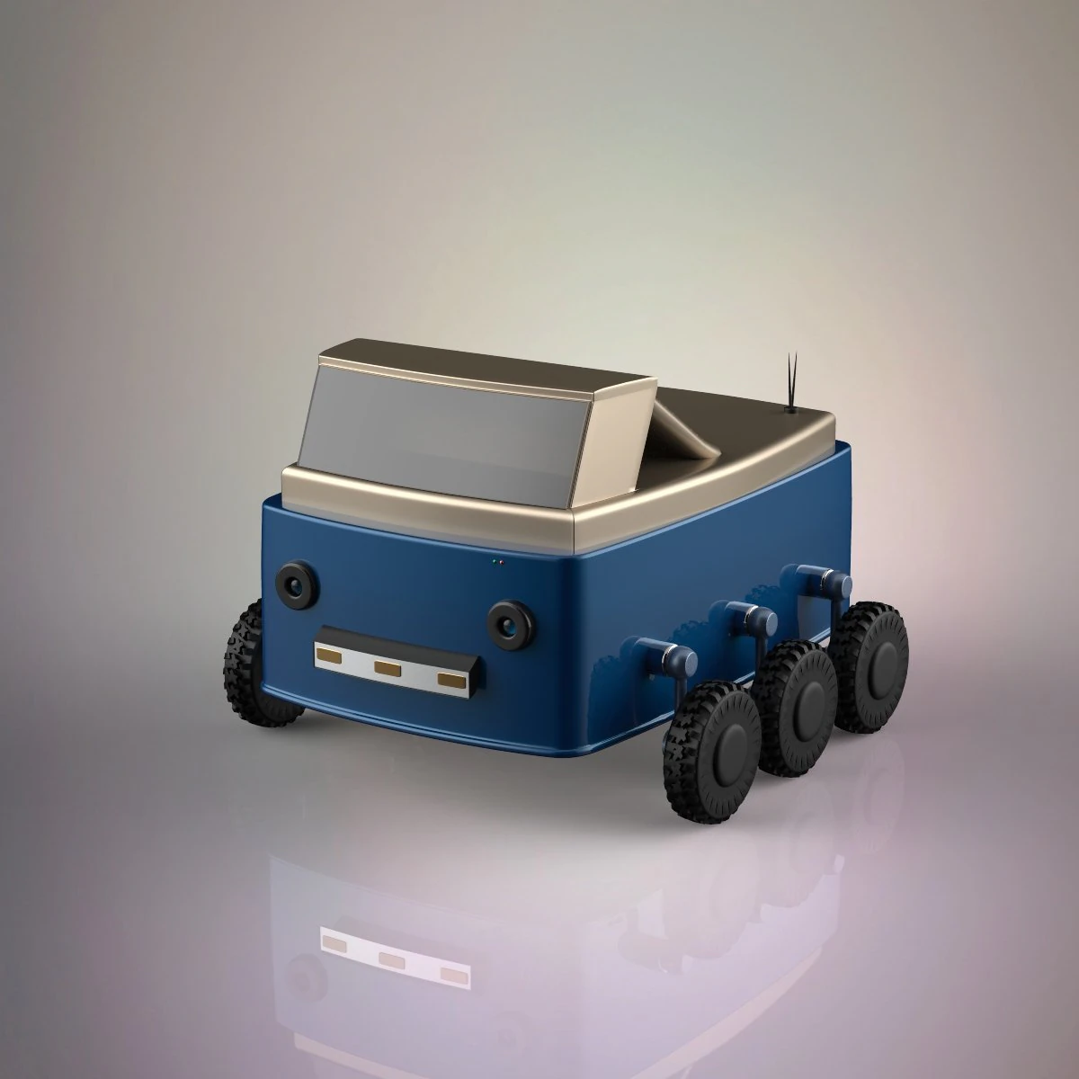 robot de reparto Modelo 3D .c4d .max .obj .3ds .fbx .stl .blend 