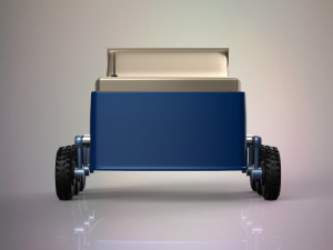 delivery robot Model 3D