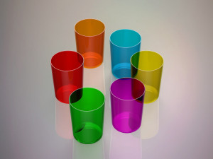 glass set 3D 모델