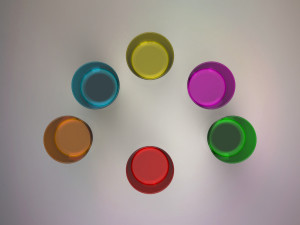 glass set Model 3D