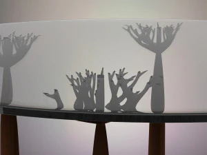 glass table 3D Model
