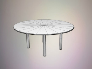 glass table 3D Model
