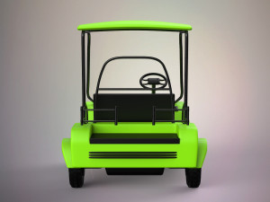 golf cart 3Dモデル