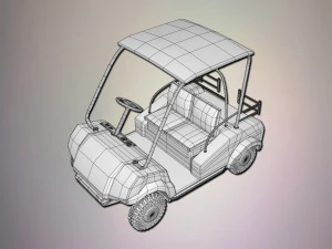 golf cart 3D Model