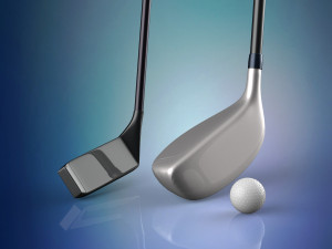 golf club 3Dモデル