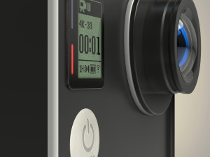 gopro hero 4 Model 3D