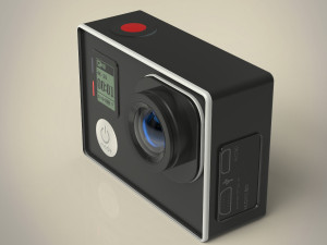 gopro hero 4 Model 3D