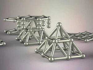 magnetic bars and balls 3D Model