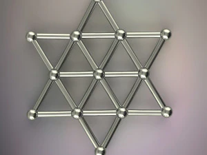 magnetic bars and balls 3D Model
