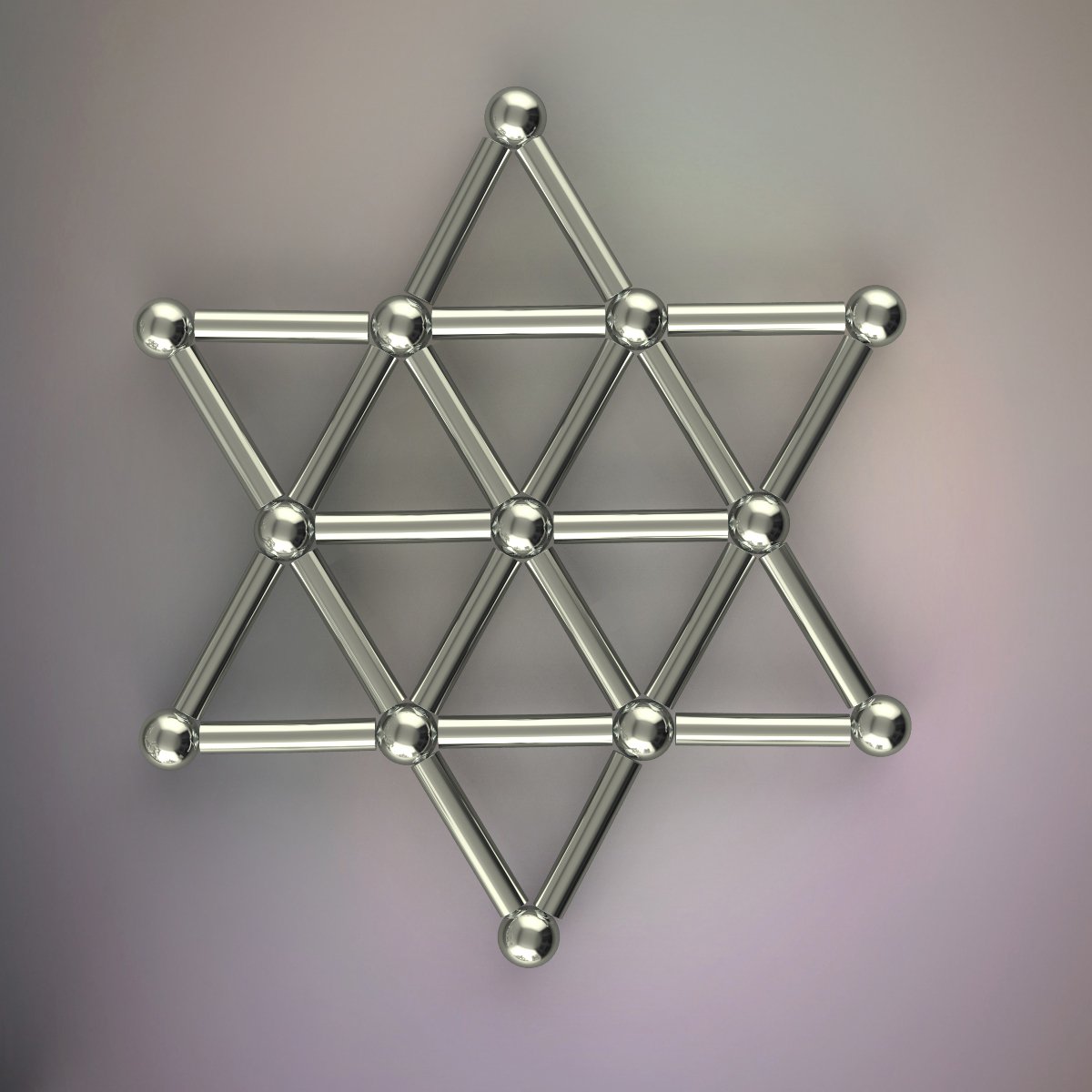 Magnetic bars clearance and balls