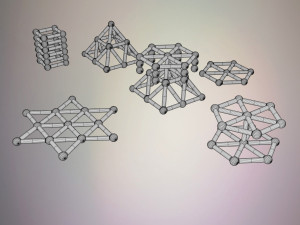 magnetic bars and balls 3D मॉडल