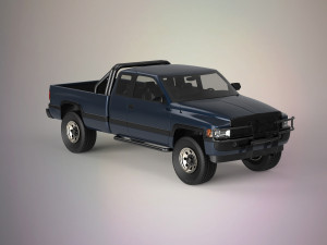 mini truck 3D Model