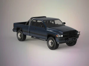 mini camion Modèle 3D