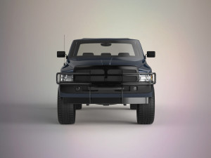 mini truck Modello 3D