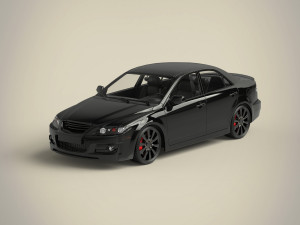 sedan car 3D Model
