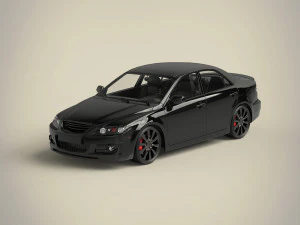 sedan car 3D Model