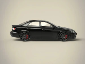 sedan car 3D Model