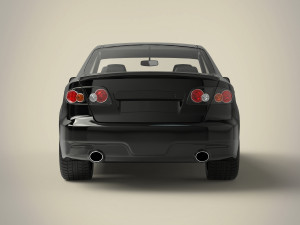 sedan car 3D Model
