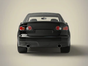 sedan car 3D Model