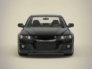 sedan car 3D Model