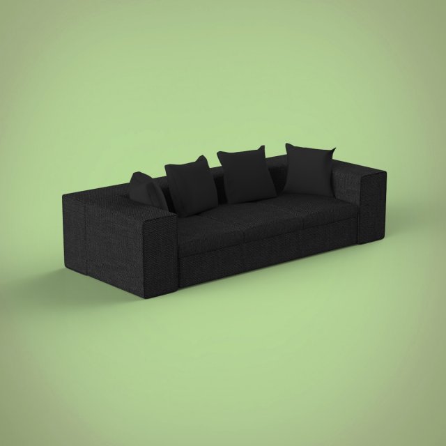 sofa 3Dモデル .c4d .max .obj .3ds .fbx .stl .blend