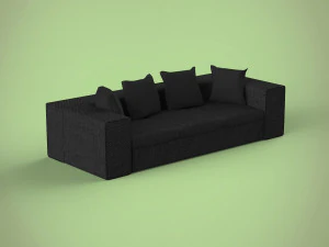 canap&eacute; Modèle 3D