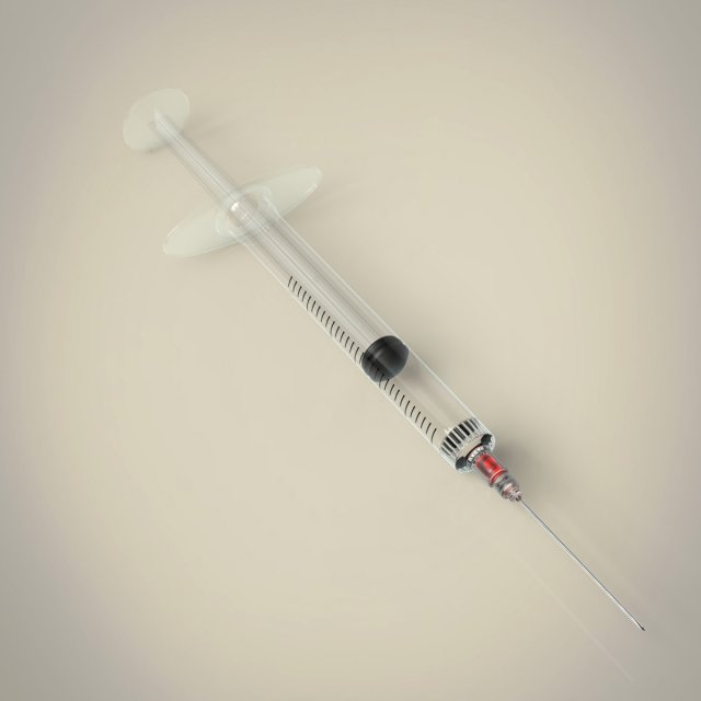 syringe Modelo 3D .c4d .max .obj .3ds .fbx .stl .blend 