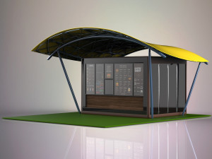 the coffee shop 3D Model