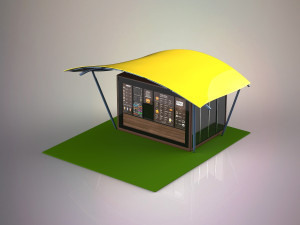 the coffee shop 3D Model