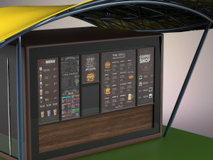the coffee shop 3D Model