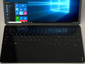 thin laptop 3D Model