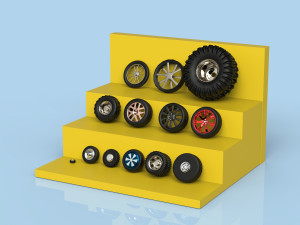 tire collection 3D Модель