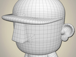 toy character base mesh 3D 모델