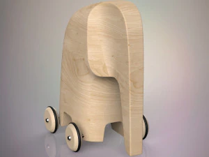 elefante giocattolo Modello 3D