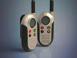 walkie talkie 3D Model