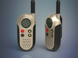 walkie talkie Modelo 3D
