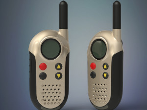 walkie talkie Modelo 3D