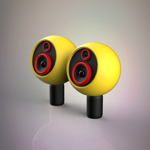 Speaker 3d model