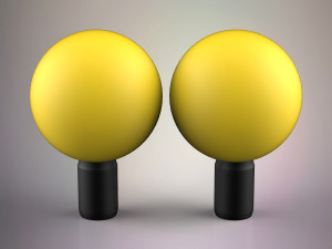 wooden speakers Model 3D
