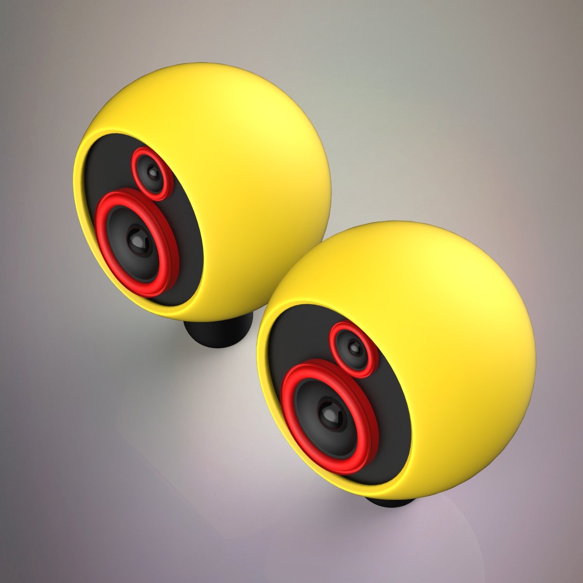Speaker 3d model