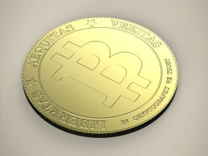 bitcoin 3D Model