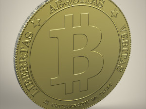 bitcoin 3Dモデル