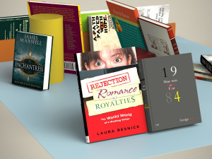 books set 3D 模型