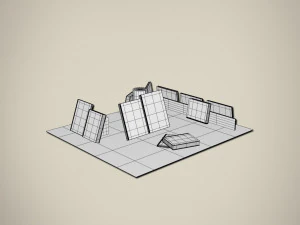 books set 3D Model