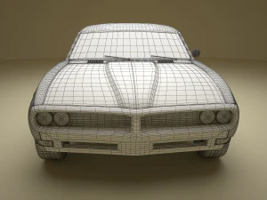 car base mesh 3D Model