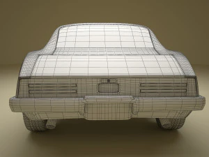 car base mesh 3D Model