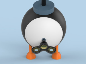 cartoon bomb 3Dモデル