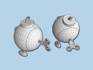 cartoon bomb 3Dモデル