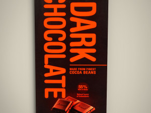 chocolate bars set 3D 模型