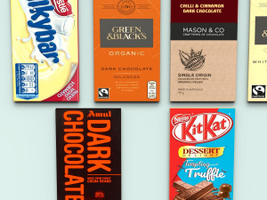 chocolate bars set 3D 模型